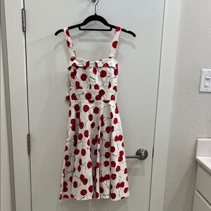 Ixia Cherry Print Sundress